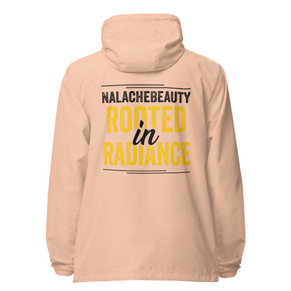 Nalache Beauty Radiance lightweight zip up windbreaker