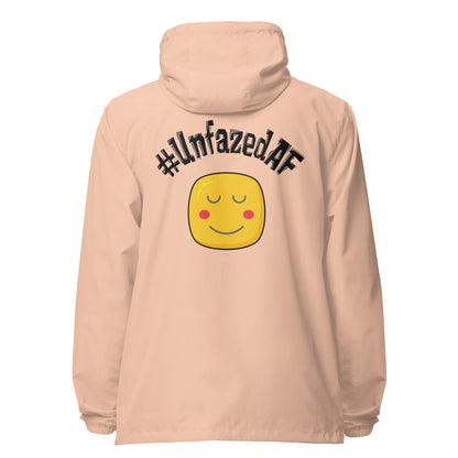Unfazedaf Signature lightweight zip up windbreaker