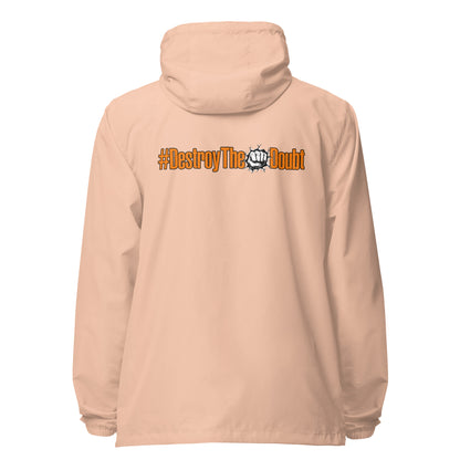 Destroy The Doubt Signature lightweight zip up windbreaker
