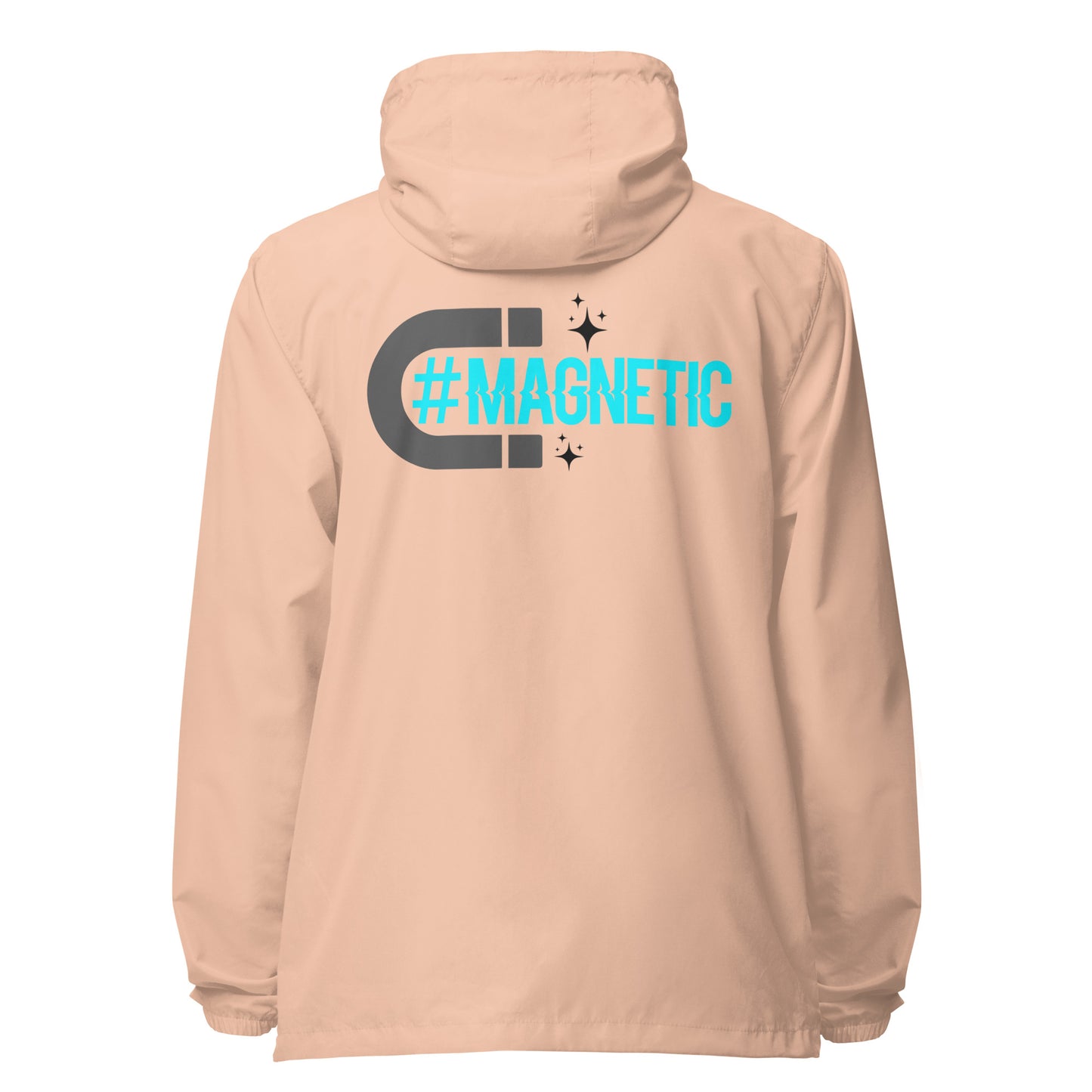 Magnetic Signature lightweight zip up windbreaker