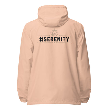 Serenity Signature lightweight zip up windbreaker