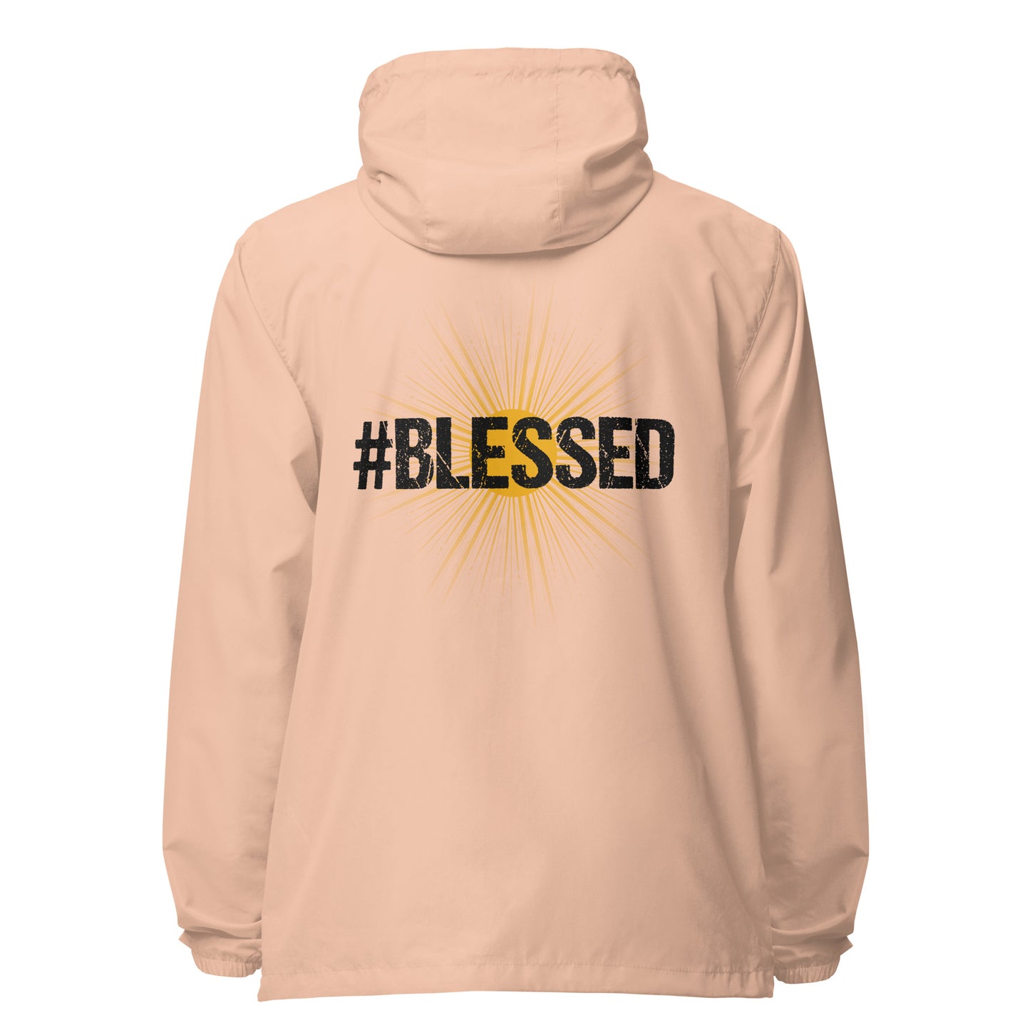 Blessed Signature lightweight zip up windbreaker