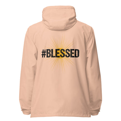 Blessed Signature lightweight zip up windbreaker