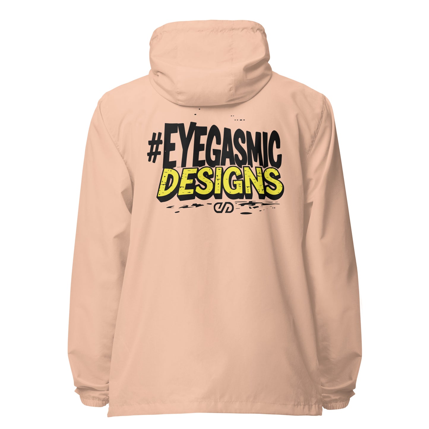 Eyegasmic Designs Signature lightweight zip up windbreaker