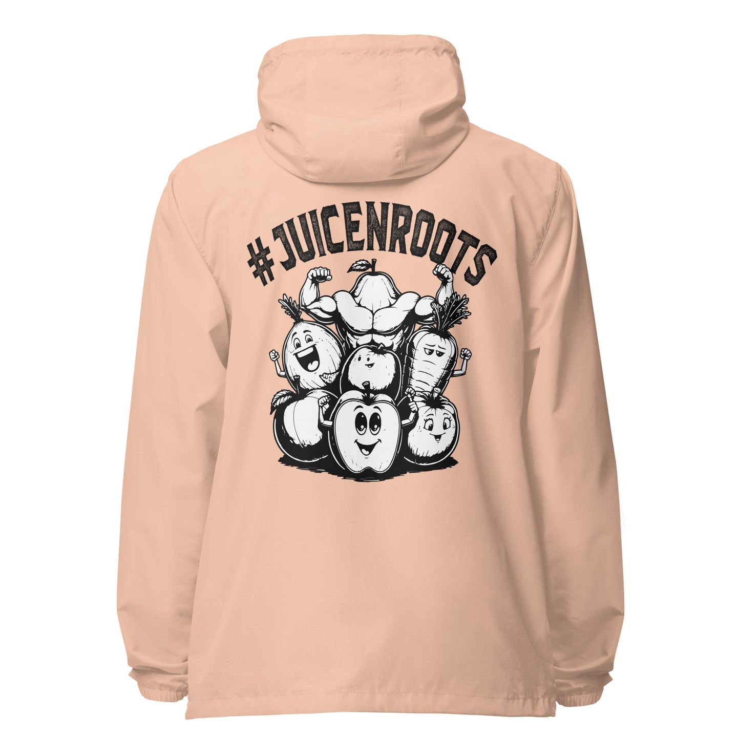 Juicen Roots Signature lightweight zip up windbreaker