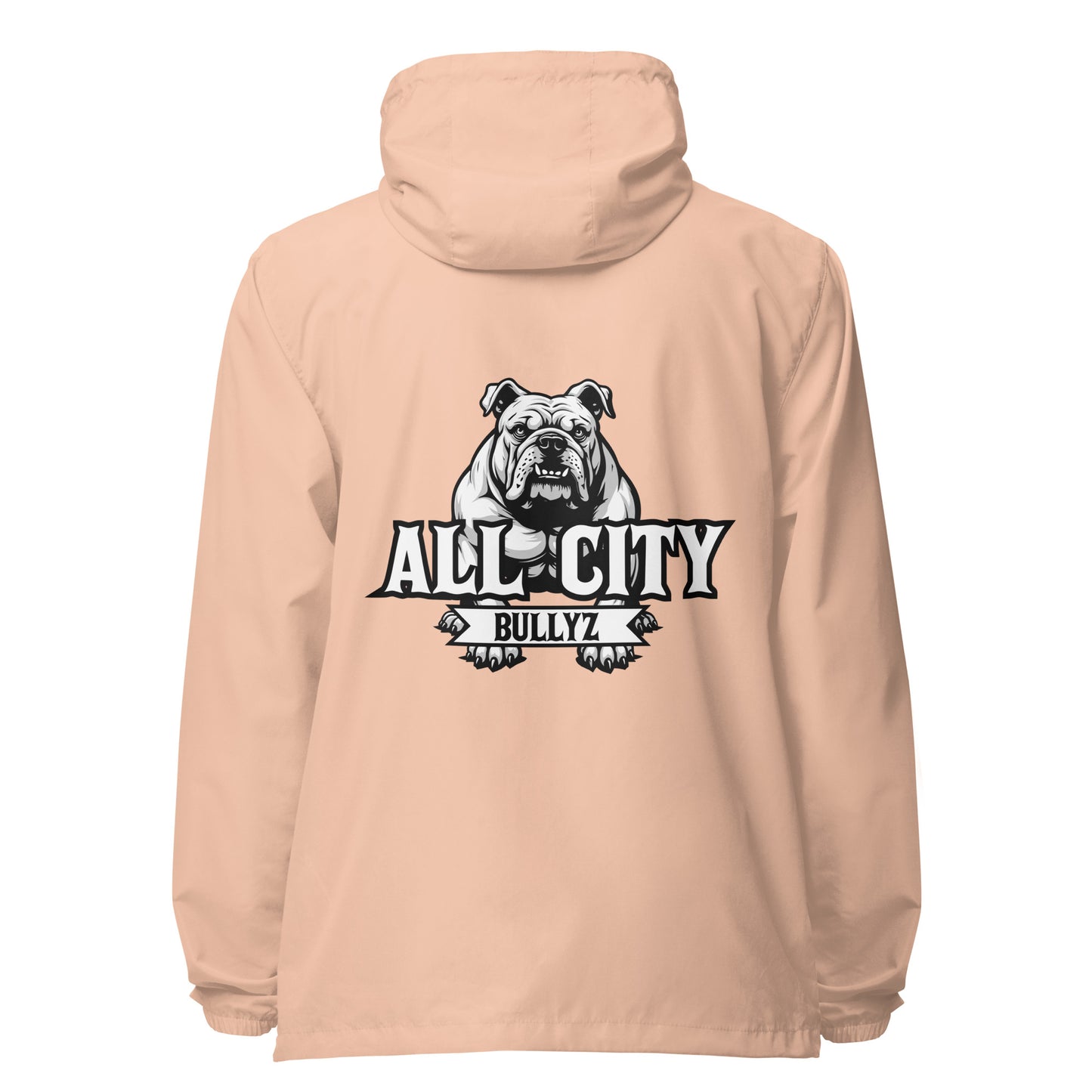 All City Bullzy Signature lightweight zip up windbreaker