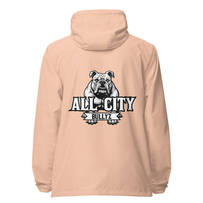 All City Bullzy Signature lightweight zip up windbreaker