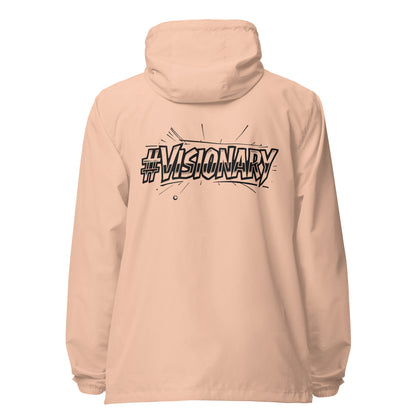 Visionary Signature lightweight zip up windbreaker