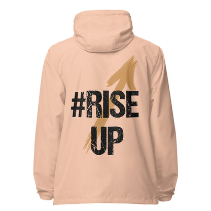 Rise Up Signature lightweight zip up windbreaker