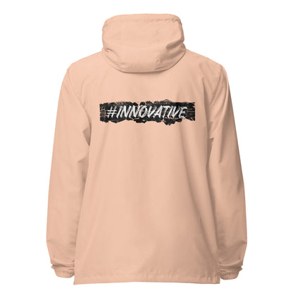 Innovative Signature lightweight zip up windbreaker