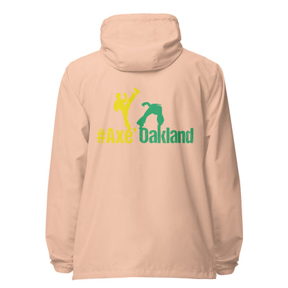 Axe Oakland Signature lightweight zip up windbreaker