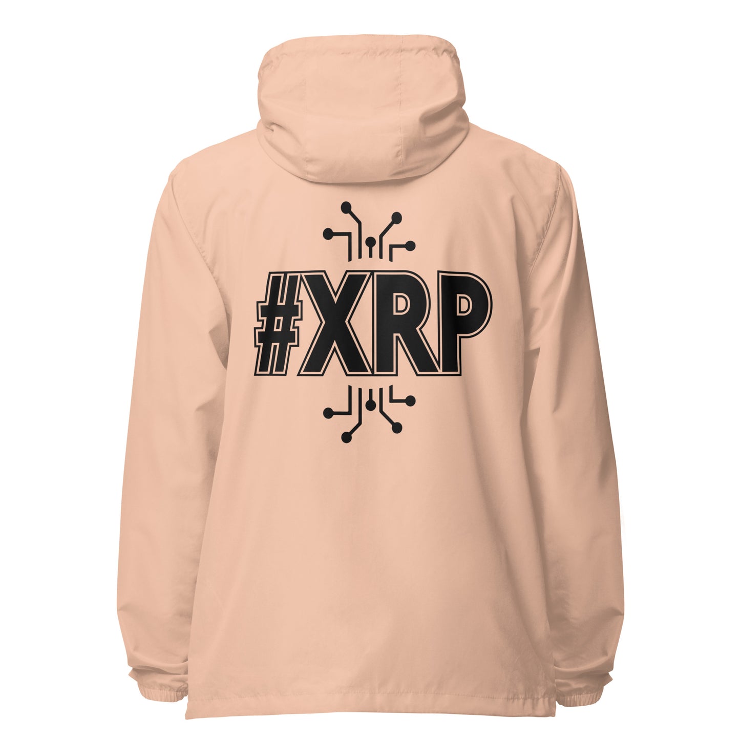 Exclusive XRP Signature lightweight zip up windbreaker