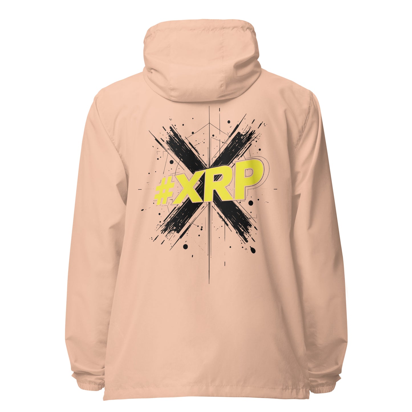 Affordable XRP Signature lightweight zip up windbreaker