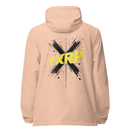 Affordable XRP Signature lightweight zip up windbreaker