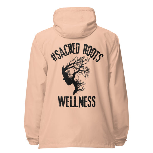 Sacred Roots Signature lightweight zip up windbreaker