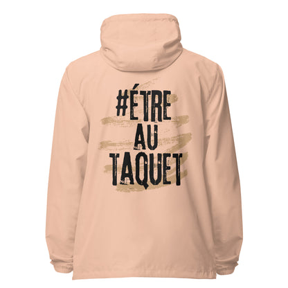 Etre Au Taquet Signature lightweight zip up windbreaker