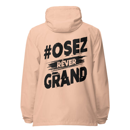 Osez Rever Grand Signature lightweight zip up windbreaker