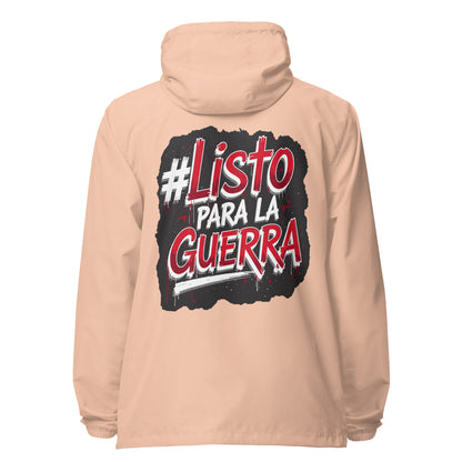 Listo Guerra Signature lightweight zip up windbreaker