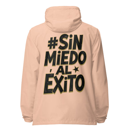 Sin Miedo Al Exito Signature lightweight zip up windbreaker