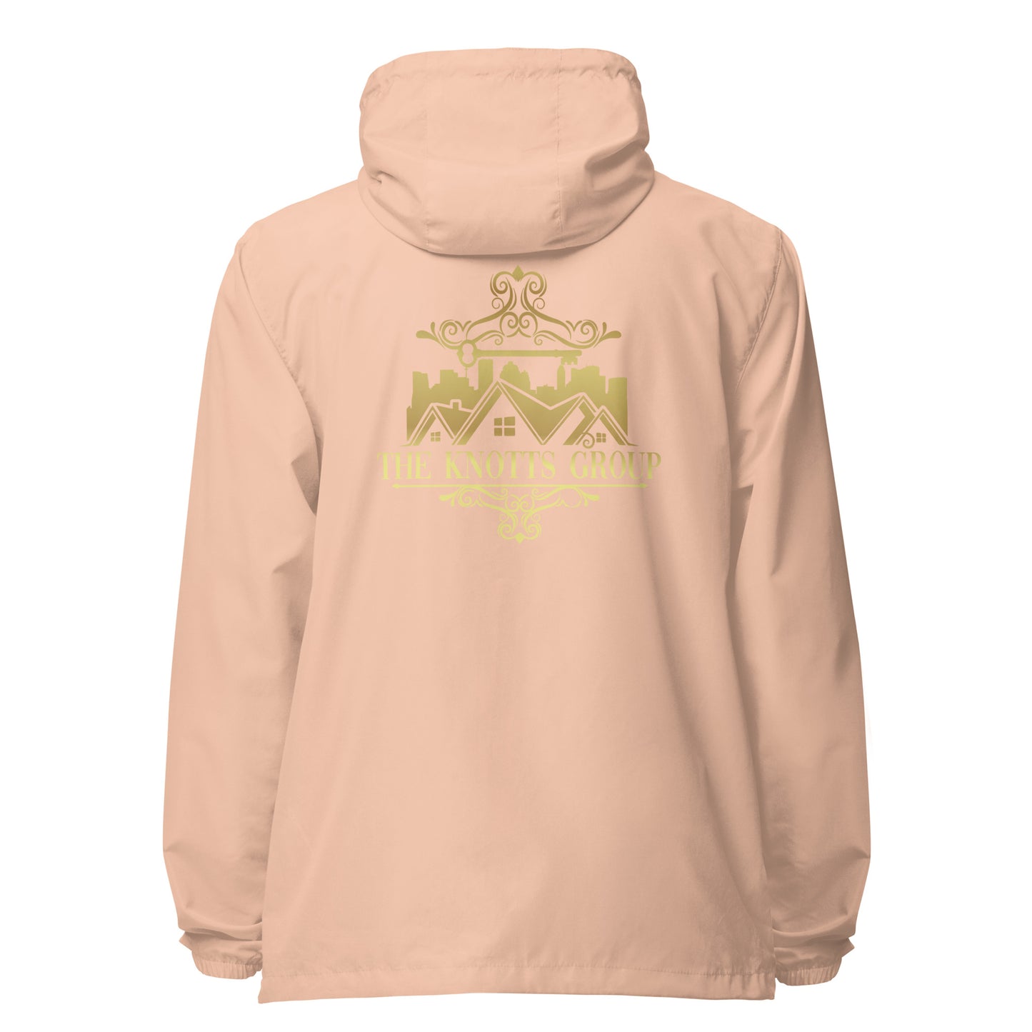 Knotts Group Signature lightweight zip up windbreaker