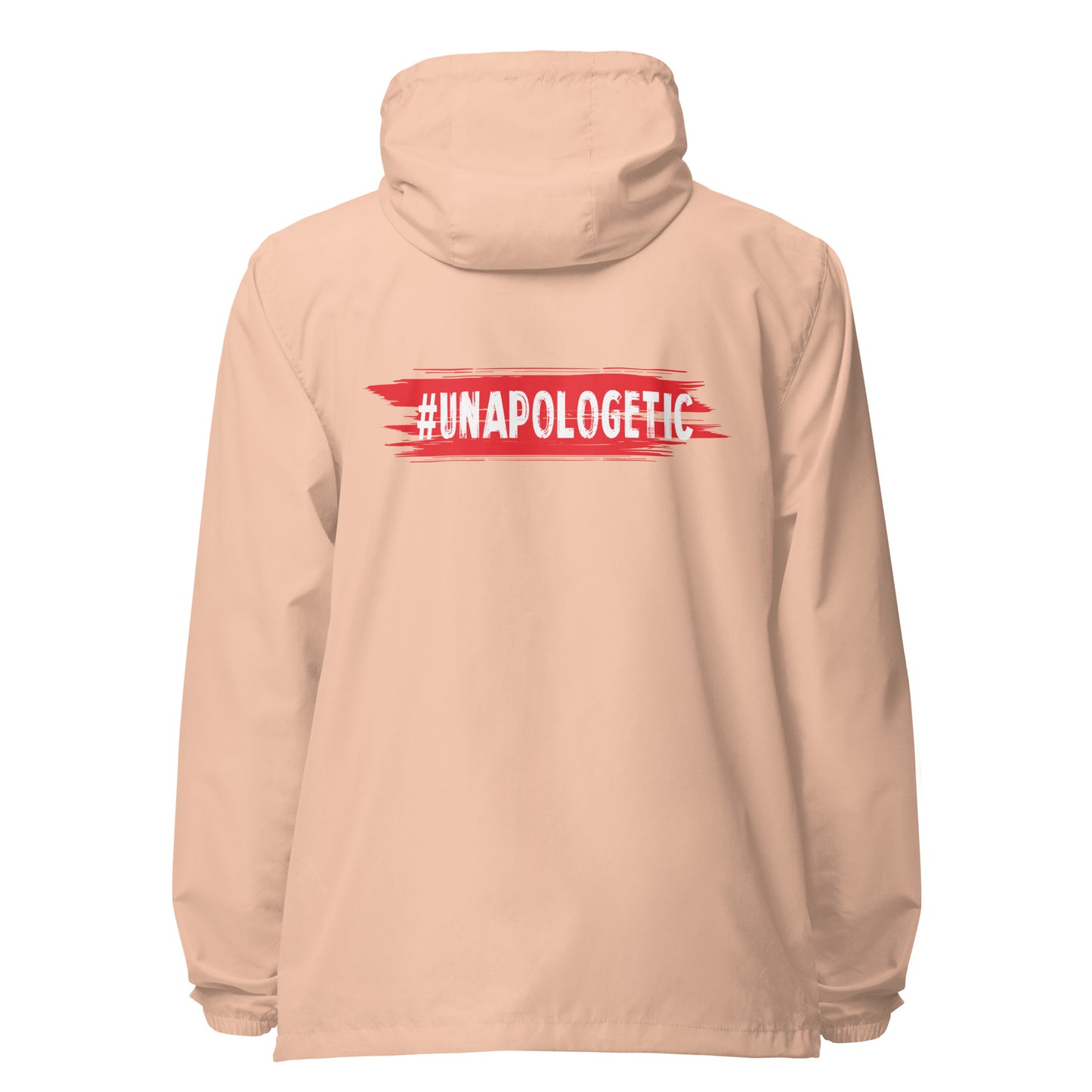 Unapologetic Signature lightweight zip up windbreaker
