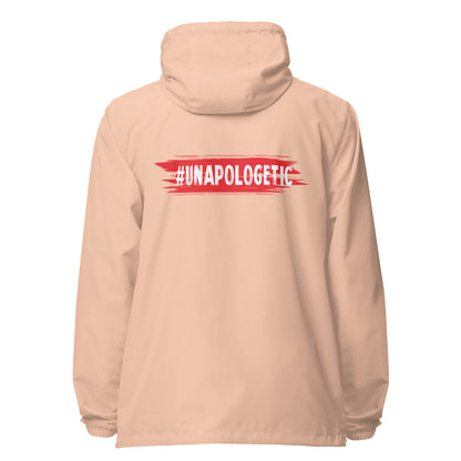 Unapologetic Signature lightweight zip up windbreaker