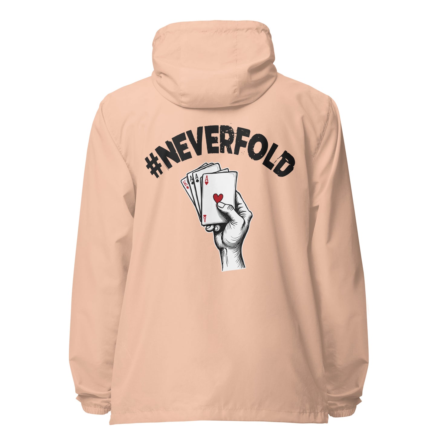 Neverfold Signature lightweight zip up windbreaker