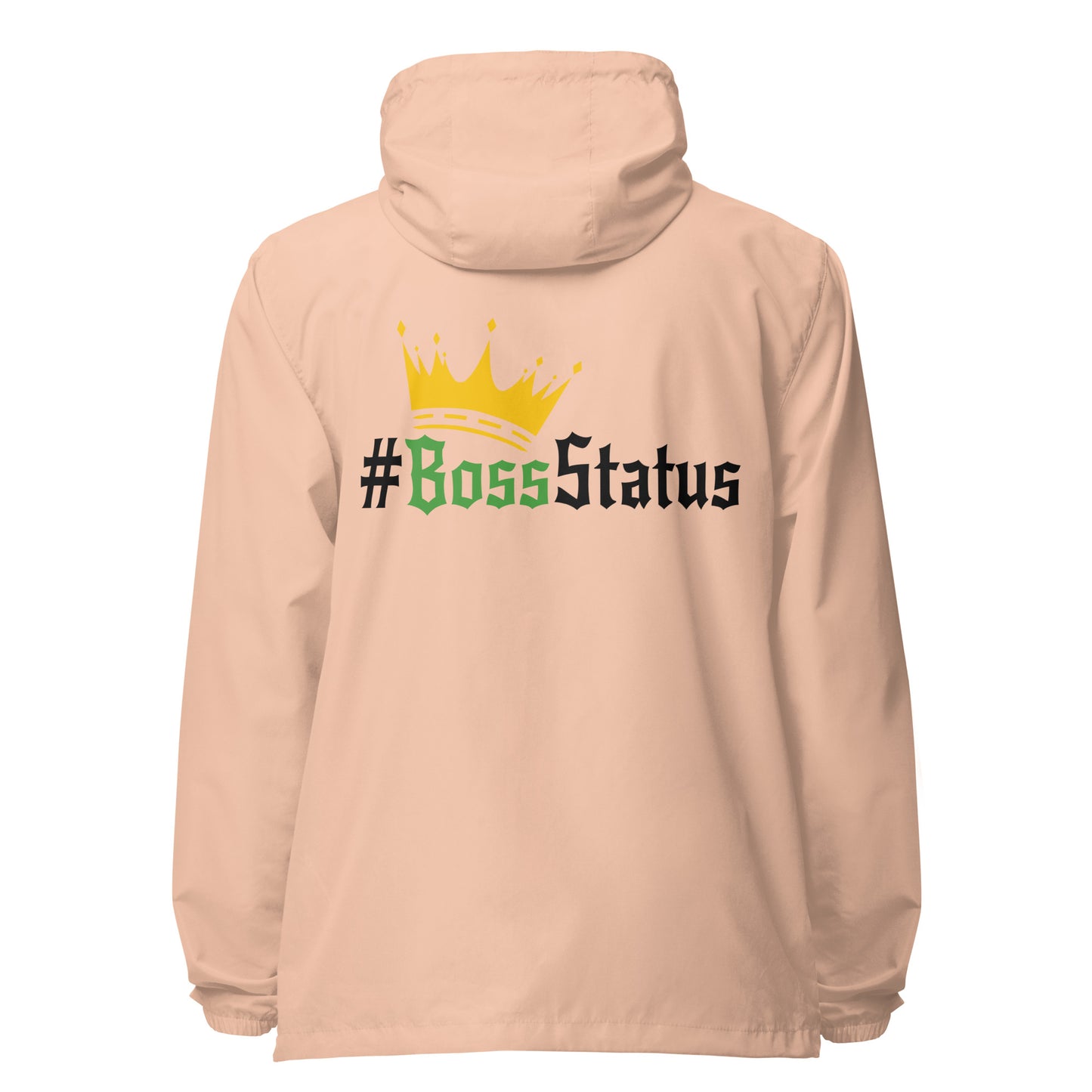 Boss Status Signature lightweight zip up windbreaker