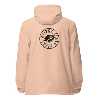 First Class Valet Signature lightweight zip up windbreaker