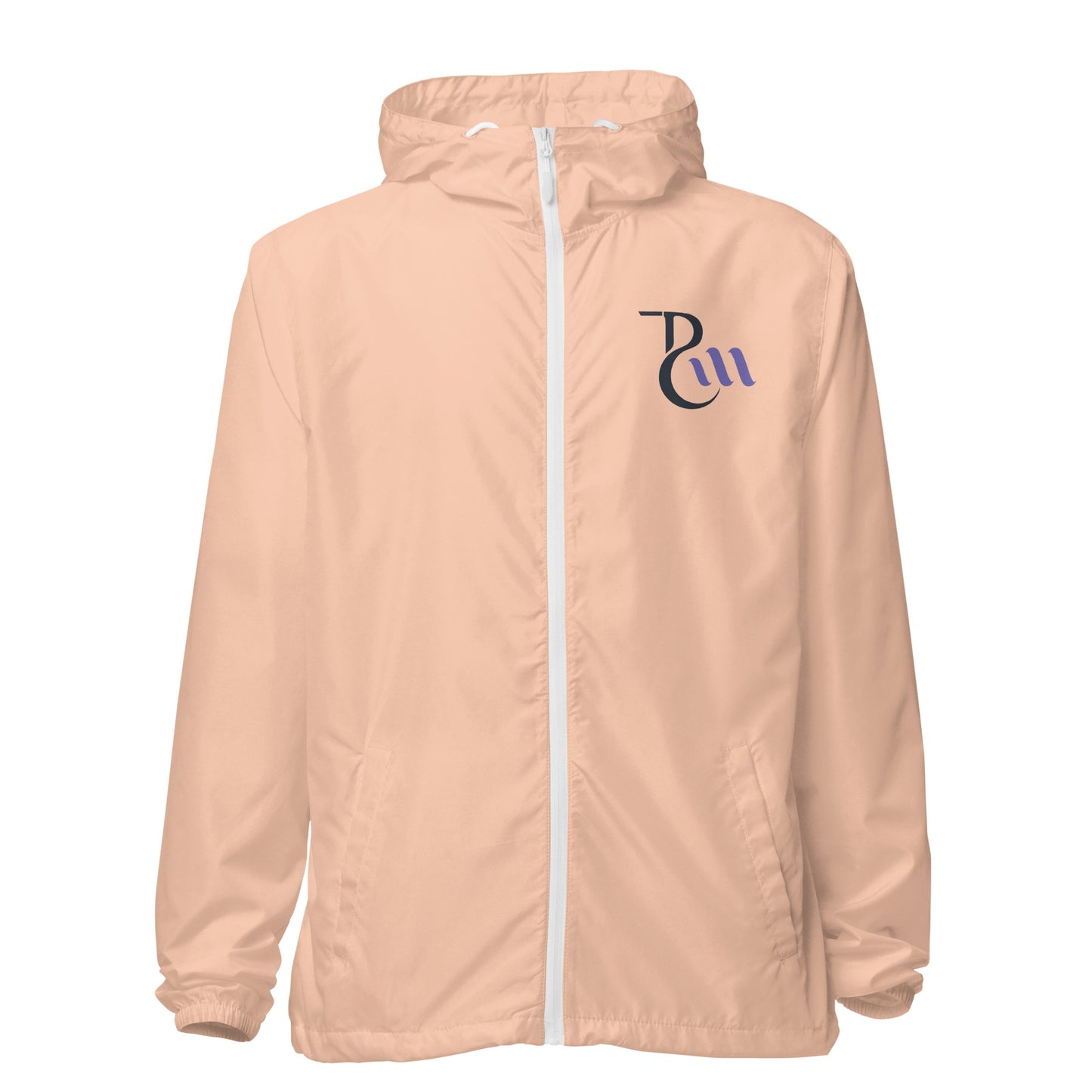 Size of the Dog Unisex lightweight zip up windbreaker