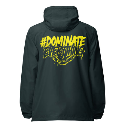 Dominate Everything lightweight zip up windbreaker