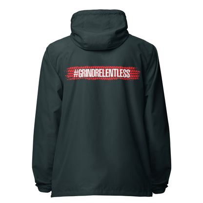Grindrelentless lightweight zip up windbreaker