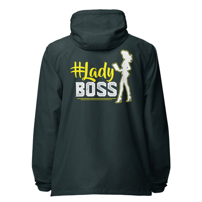 Lady Boss zip up windbreaker
