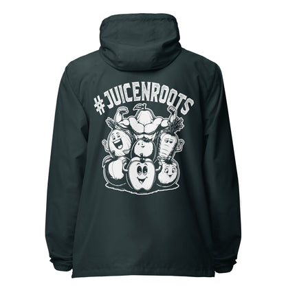 Juicen Roots lightweight zip up windbreaker