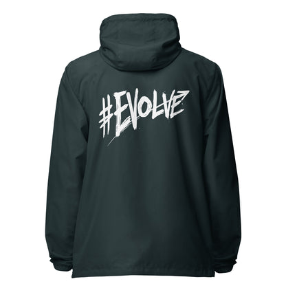 Evolve lightweight zip up windbreaker