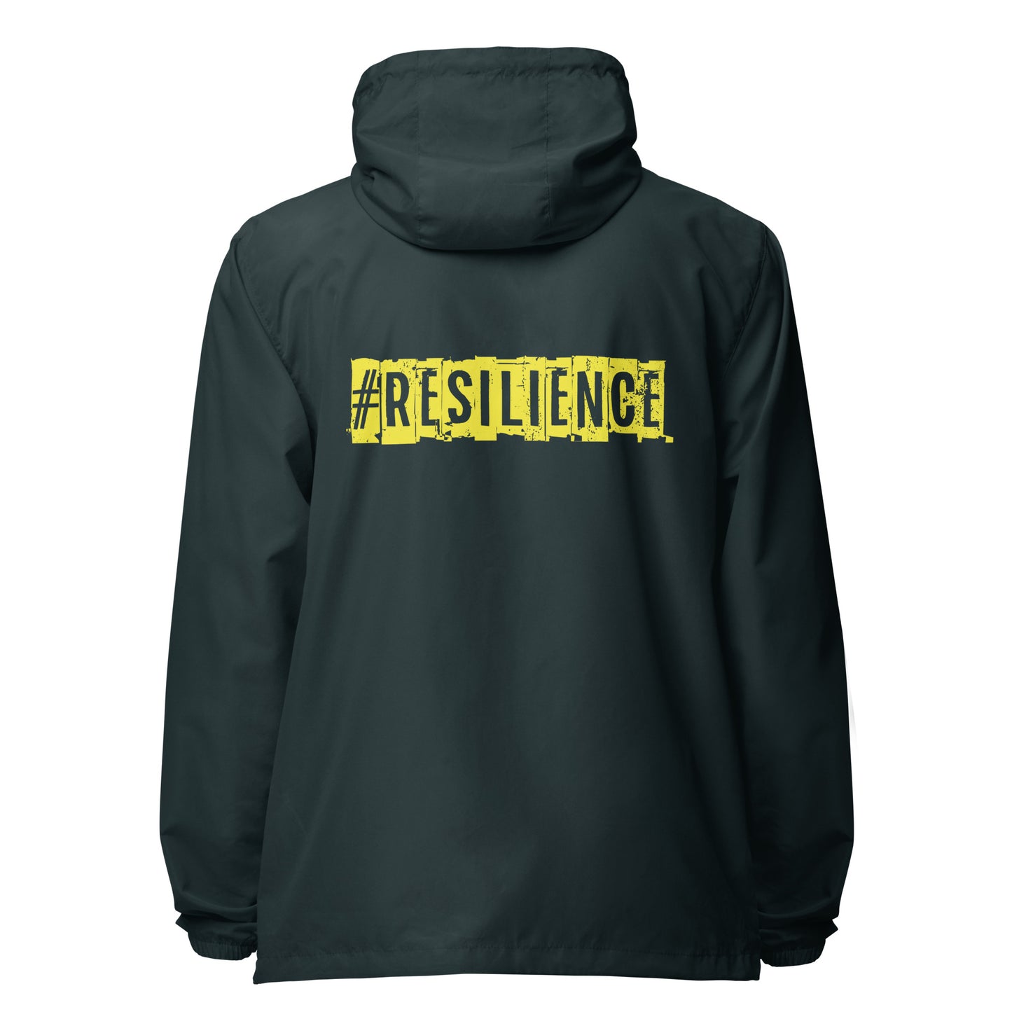 Resilience lightweight zip up windbreaker