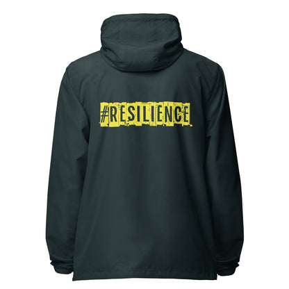 Resilience lightweight zip up windbreaker
