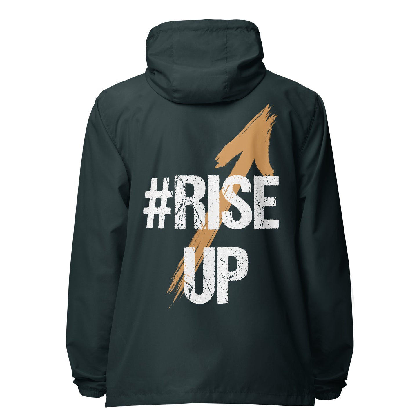 Rise Up lightweight zip up windbreaker