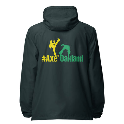 Axe Oakland lightweight zip up windbreaker