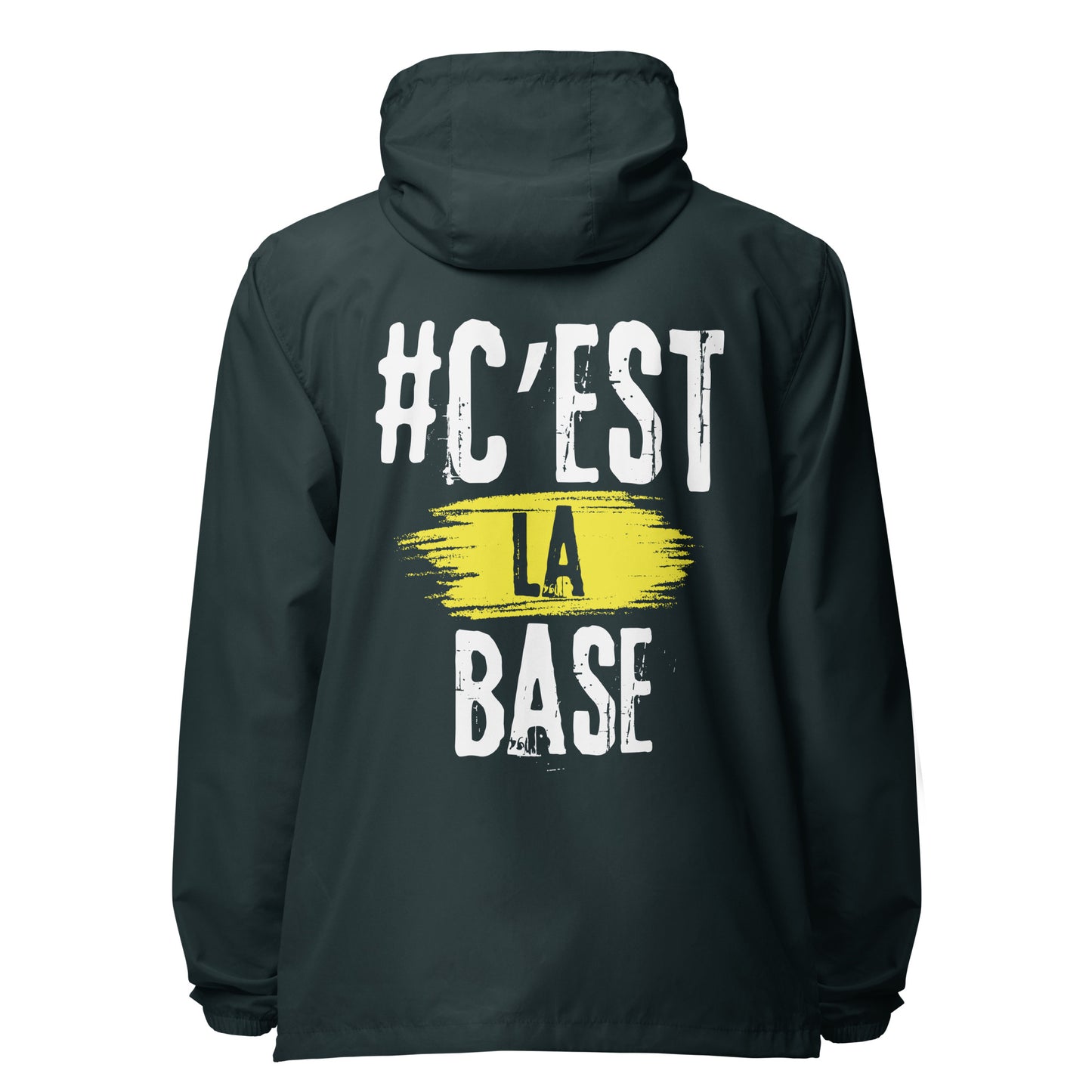 Cest La Base lightweight zip up windbreaker