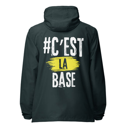 Cest La Base lightweight zip up windbreaker