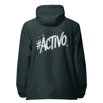 Activo lightweight zip up windbreaker