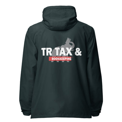Tr Tax & Book keeping lightweight zip up windbreaker