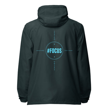 Focus lightweight zip up windbreaker