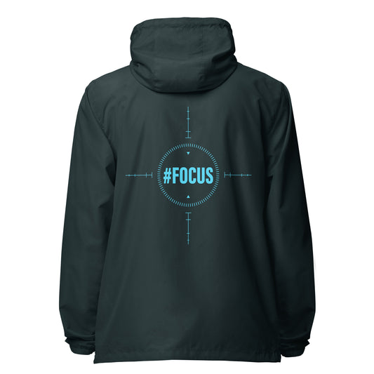 Focus lightweight zip up windbreaker
