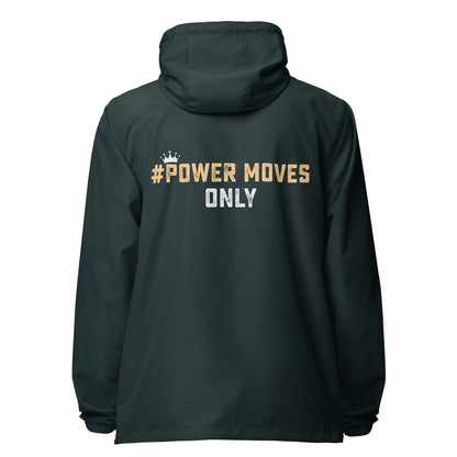 Power Moves lightweight zip up windbreaker