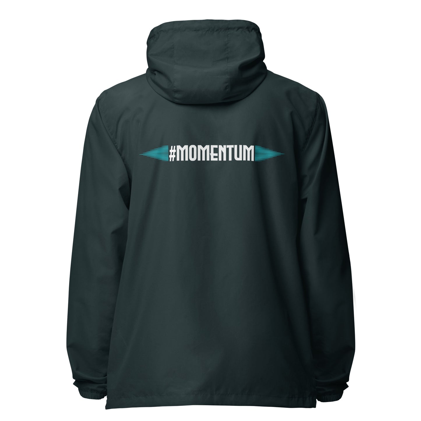 Momentum lightweight zip up windbreaker