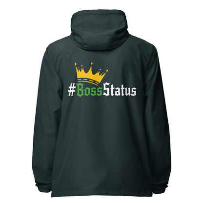 Boss Status lightweight zip up windbreaker