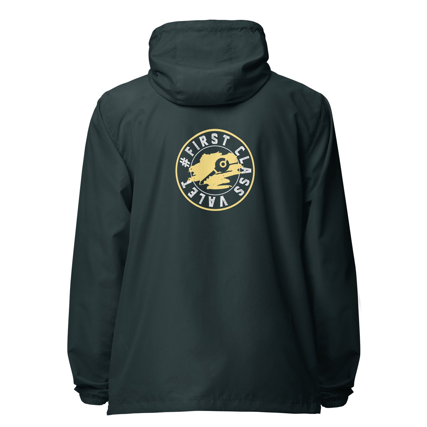 First Class Valet lightweight zip up windbreaker