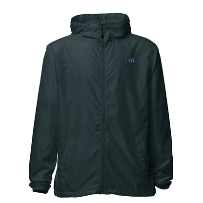 Nofcksgiven lightweight zip up windbreaker